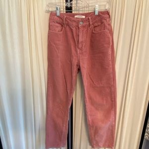 PacSun pink corduroy pants